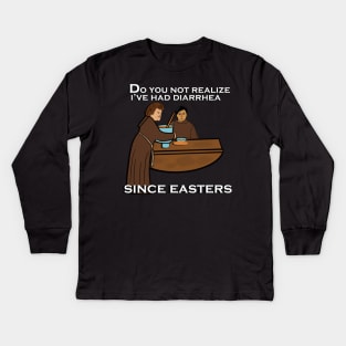 Nacho Libre diarrhea since easters Kids Long Sleeve T-Shirt